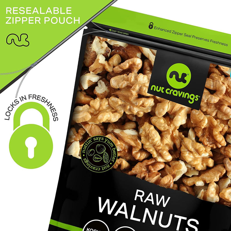 Raw Walnuts Halves & Pieces