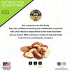 Roasted Brazil Nuts - Unsalted, No Shell, Whole (48oz - 3 LB) Packed Fresh in Resealable Bag - Healthy Snack, Protein Food, All Natural, Keto Friendly, Vegan, Kosher