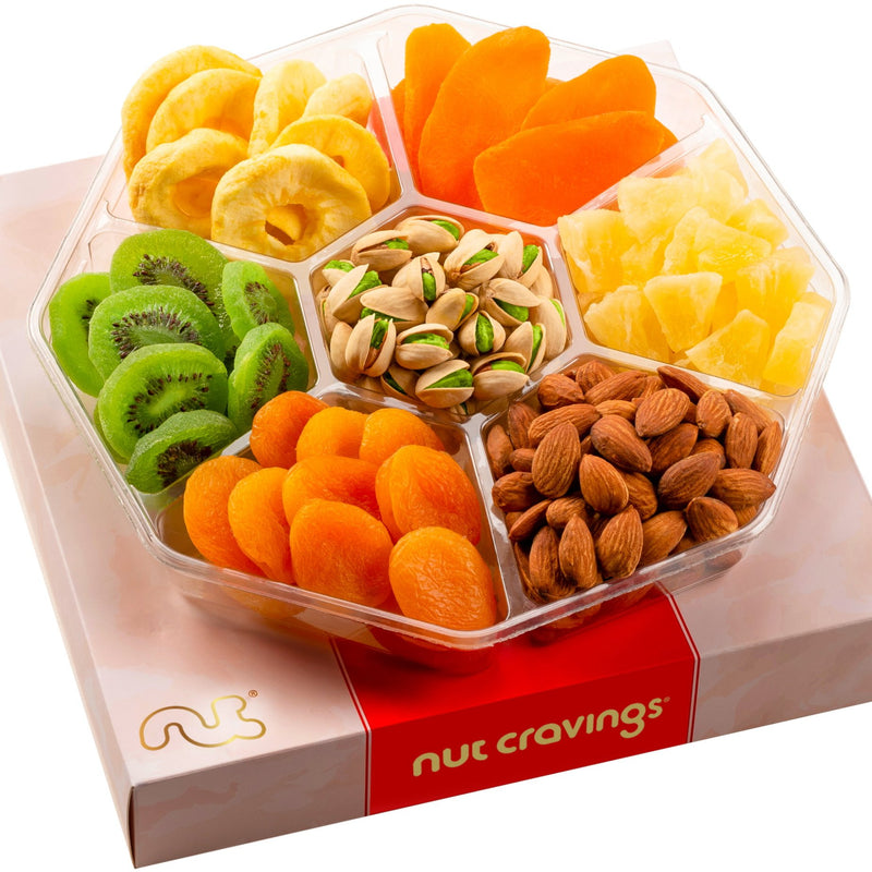 Red Box Nut & Fruit Sectional Tray Large NCG100005