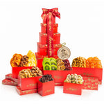 Red Heart Holiday Fruit & Nut Gift Tower NCG100027