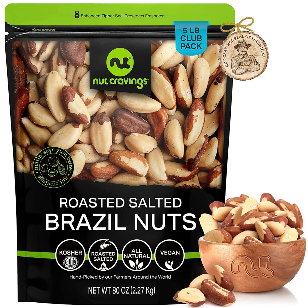 Roasted Salted Brazil Nuts