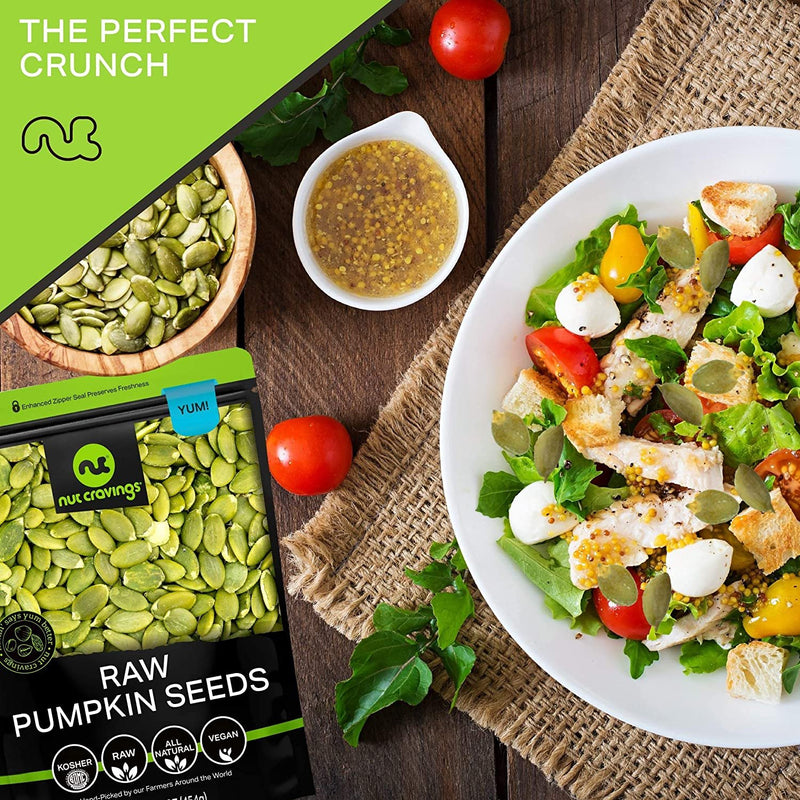 Raw Pumpkin Seeds Pepitas, Unsalted