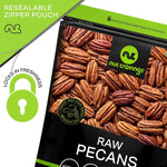 Raw Pecans Halves & Pieces, Unsalted, Shelled