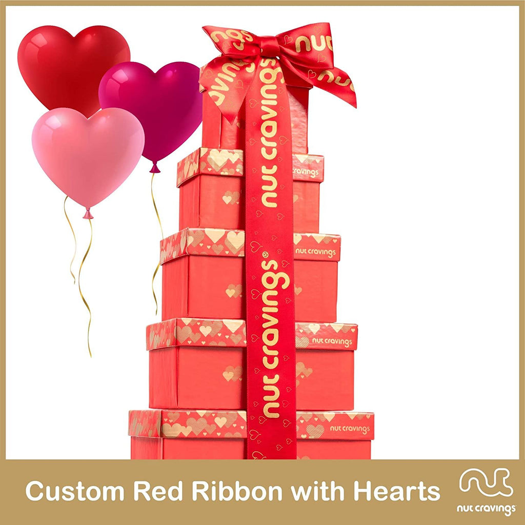 Red Heart Holiday Fruit & Nut Gift Tower NCG100027
