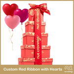 Red Heart Holiday Fruit & Nut Gift Tower