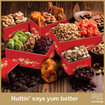 Red Heart Holiday Fruit & Nut Gift Tower