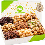 White Mixed Nuts Sectional Gift Box NCG100014